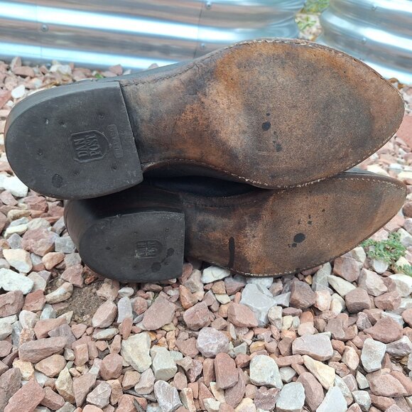 Dan Post Great Western Cowboy Boots Pointed Toe Size 9.5 EW - Picture 10 of 10